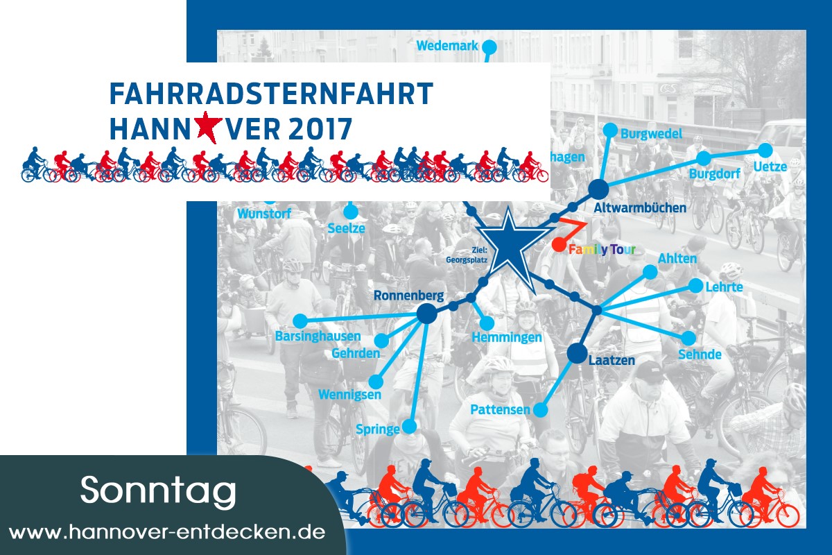 Fahrradsternfahrt Hannover