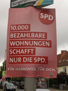 10.000 Wohnungen schafft nur die SPD
