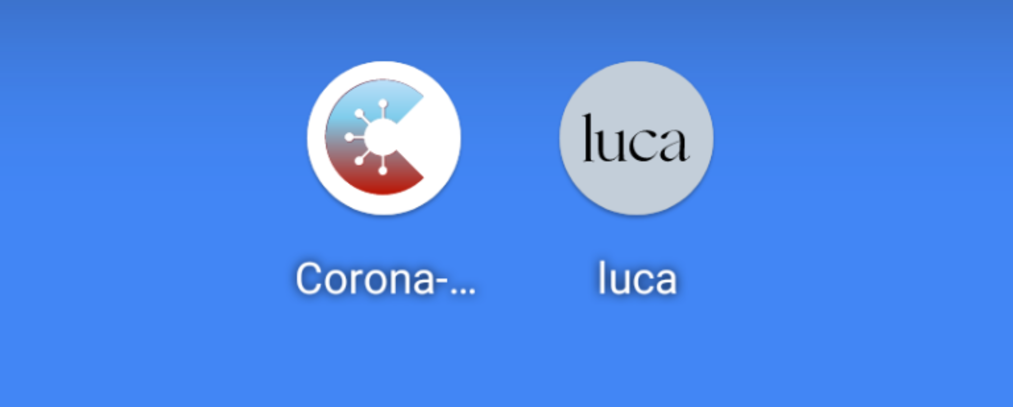 Luca oder Corona App