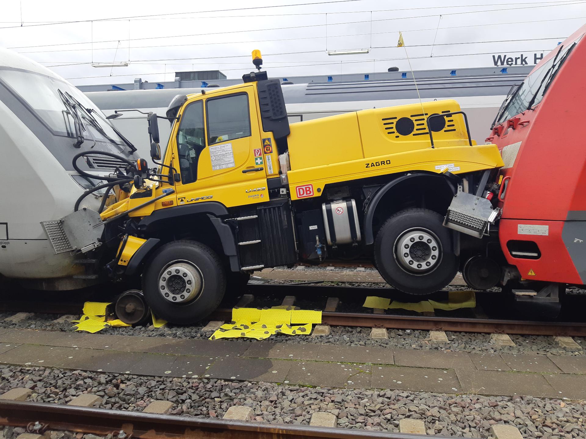 Rangierunfall am Pferdeturm