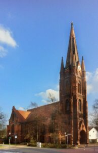 Erlöserkirche oder auch Gospelkirche Hannover an der Ricklinger Straße