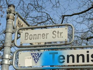 Bonner Straße (Straßenschild)