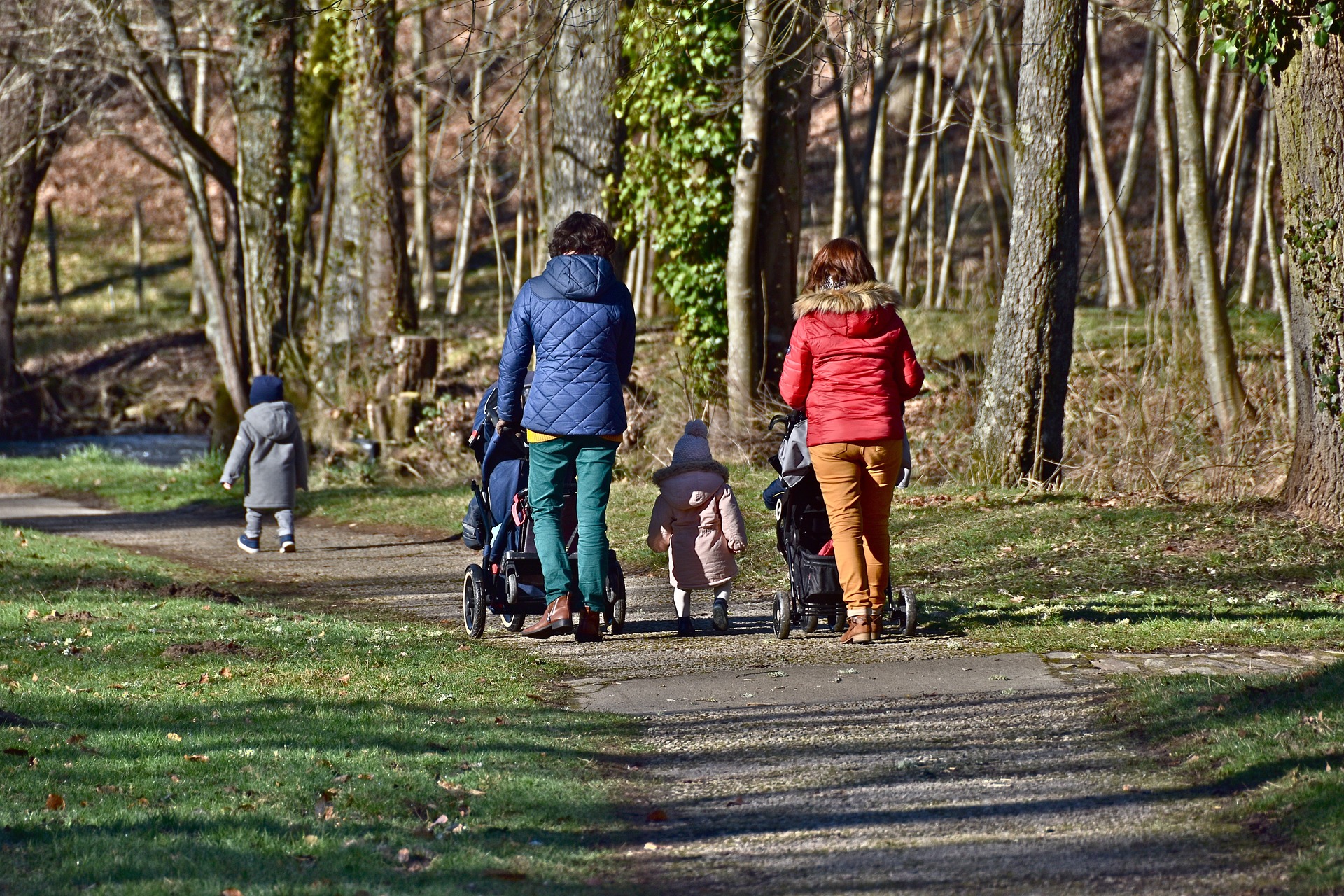 Spaziergang im Grünen