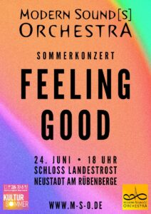 Modern Sounds Orchestra SommerkonzertFeeling Good