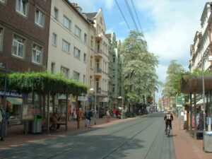 Haltestelle Leinaustraße in Linden-Nord