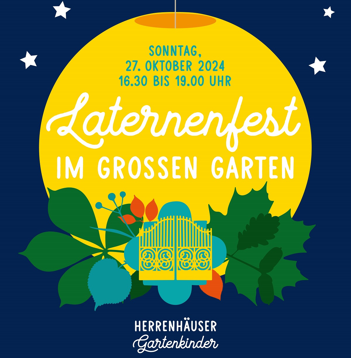 Laternenfest im Großen Garten