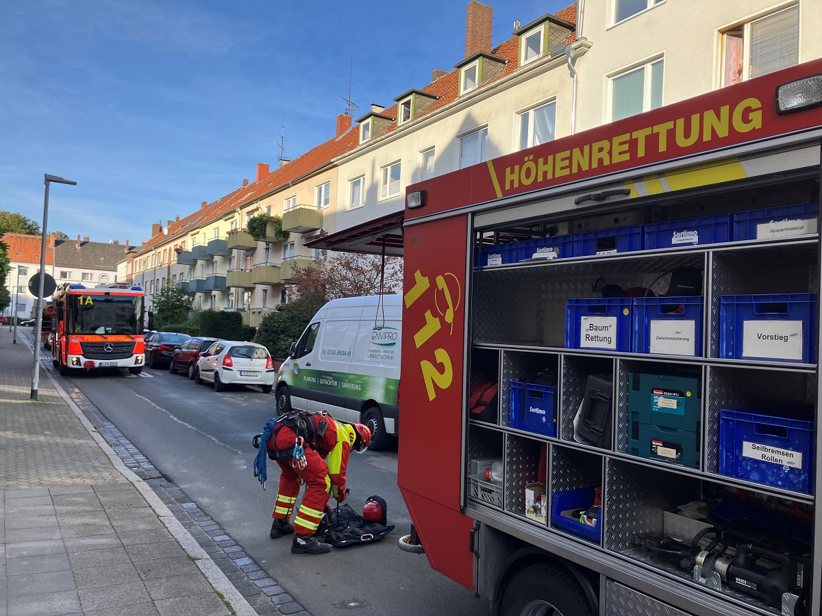 Feuerwehr Haannover im Einsatz