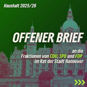 Offener Brief der Grünen