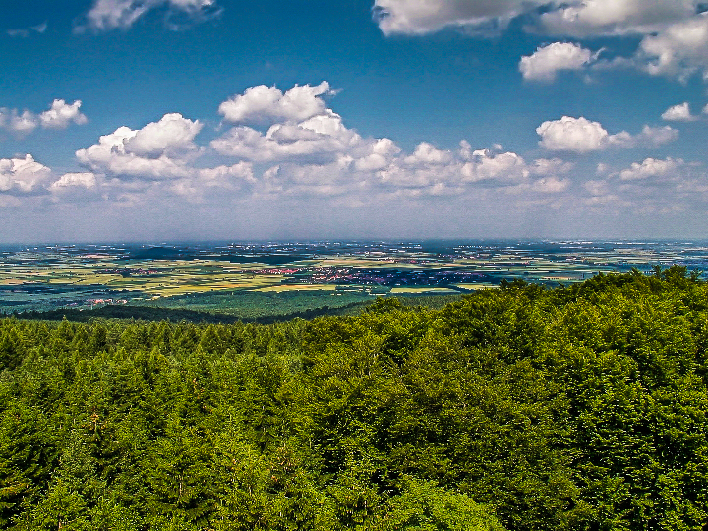 Ausblick vom Deister