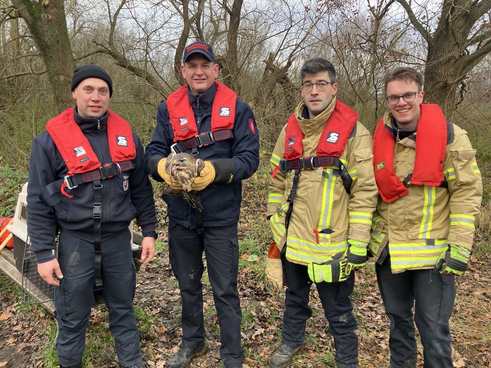 Tierrettungsteam der Feuerwehr Hannover