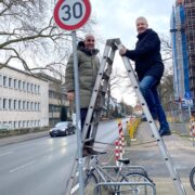 Neues Tempo-30-Schild in Hannover