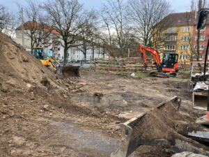 Start der Pflanzung in Vahrenwald